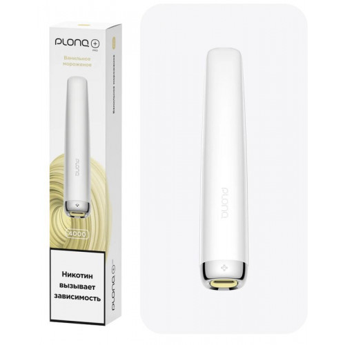 Электронная сигарета Plonq Plus Pro Ванильное Мороженое (Плонг Плюс Про)